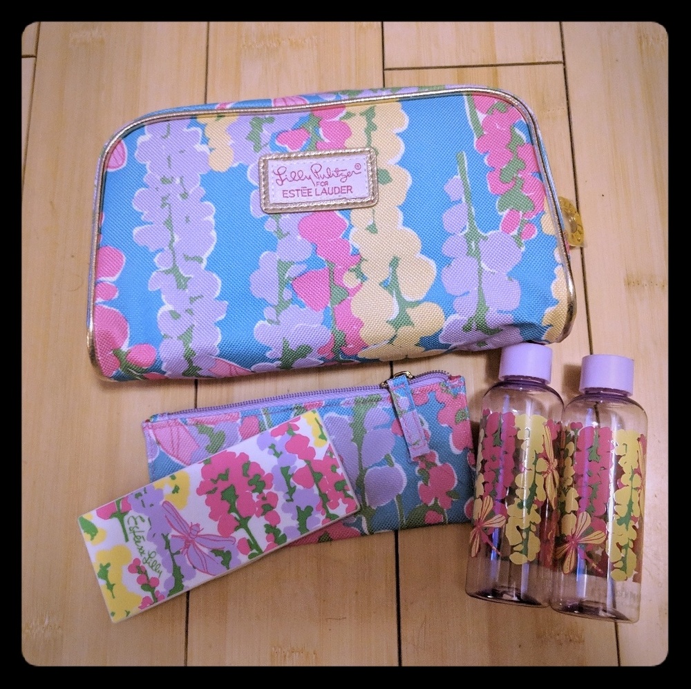 Lilly Pulitzer for Estee Lauder Makeup Bag